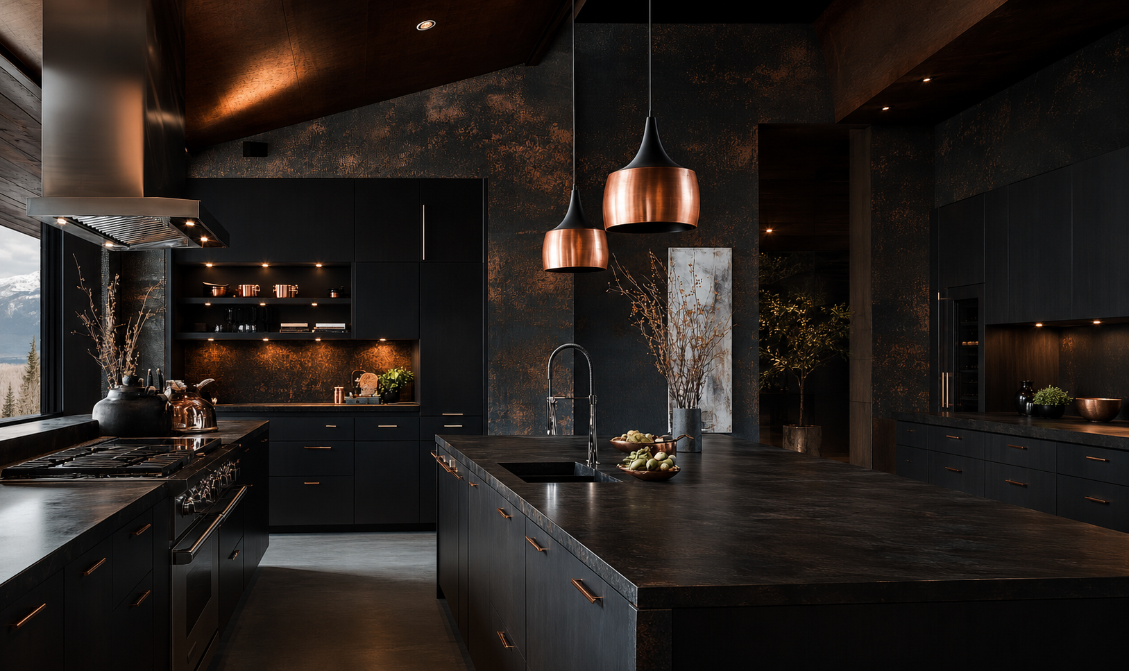 Boutique-styled interior